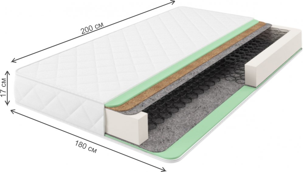 Матрас Promo B Cocos 180x200