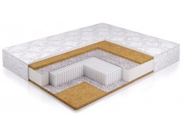 Матрас Томсон Кокос Микро 180х200 жаккард белый