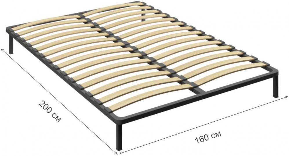 Основание для кровати КРО 160х200