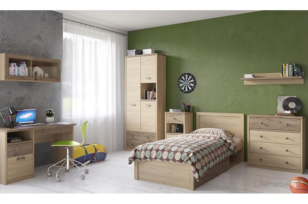 Полка Diesel T дуб мадура навесная