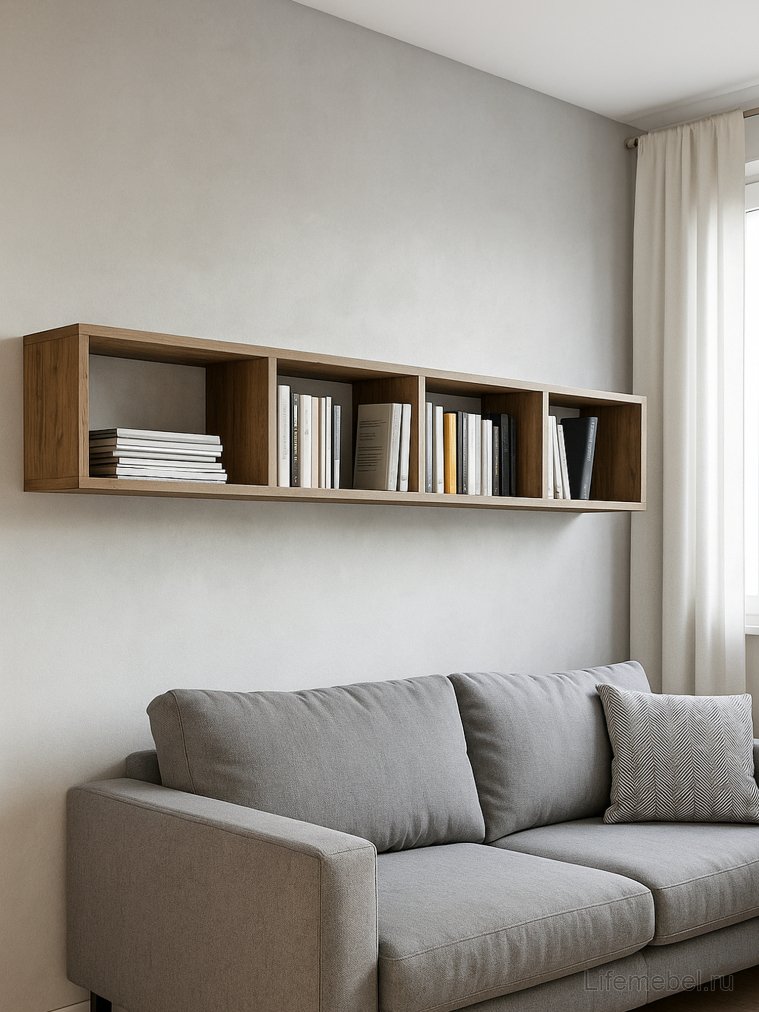 Полка Модена дуб вотан