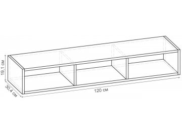 Полка Полка 1200 ПН.016.1200-00
