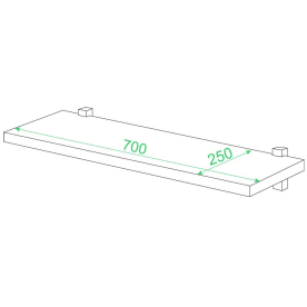 Полка ПК-3 В
