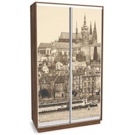 Шкаф-купе Леон-2 Прага 1200