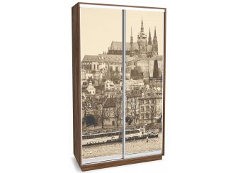 Шкаф-купе Леон-2 Прага 1500