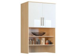 Надстройка для комода Оделис СВ-552 дуб кремона / белый глянец