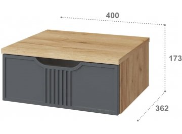 Прикроватная тумба ЭЛ-23 подвесная