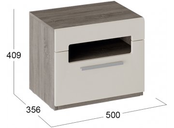 Прикроватная тумба Фьюжн ТД-260.03.01