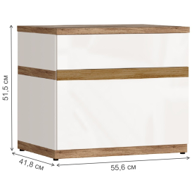 Прикроватная тумба Николь-Люкс 26