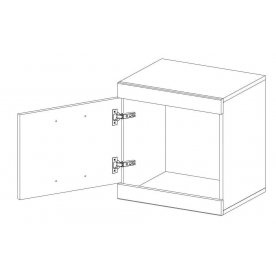 Прикроватная тумба Oskar 1D