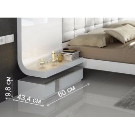 Прикроватная тумба Fedelina левая