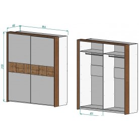 Спальный гарнитур Аризона А-1