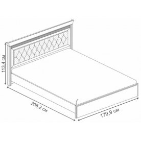 Спальный гарнитур Бирель комплектация 3