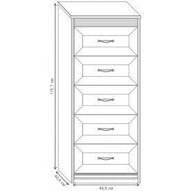 Спальный гарнитур Бирель комплектация 4