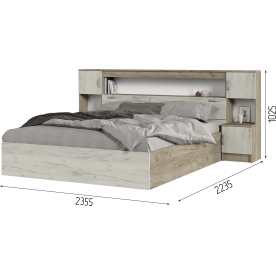 Спальный гарнитур Бренди комплектация 1