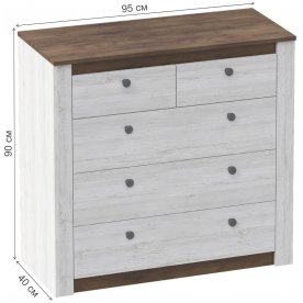 Спальный гарнитур Даллас комплектация 3