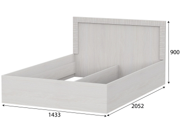 Спальный гарнитур Дельта комплектация 1