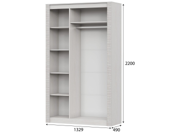 Спальный гарнитур Дельта комплектация 1