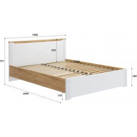 Спальный гарнитур Эмилия комплектация 3