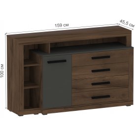 Спальный гарнитур Глазго комплектация 1