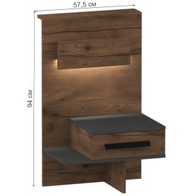 Спальный гарнитур Глазго комплектация 1