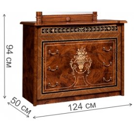 Спальный гарнитур Карина-3 комплектация 1