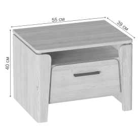 Спальный гарнитур Мальта комплектация 1