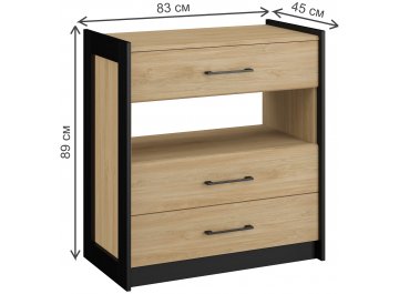 Спальный гарнитур Стенли комплектация 1