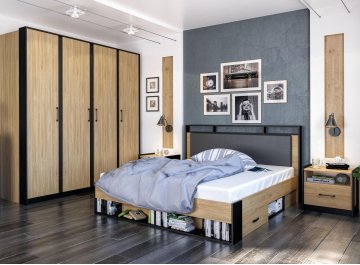 Спальный гарнитур Стенли комплектация 3