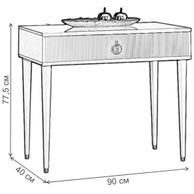 Туалетный столик Rimini Solo