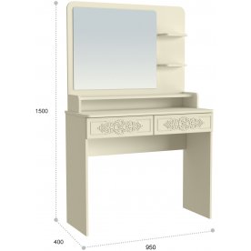 Туалетный столик Ассоль Лайт ТСН-3