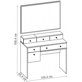 Туалетный столик Астра