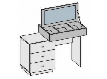 Туалетный столик МС Квадро Ст-2