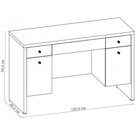 Туалетный столик Пион-5 ТС.008.1250-01