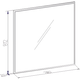 Зеркало Комфорт №35