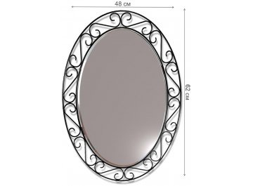 Зеркало Грация 629