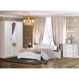 Зеркало Кэт — 6 сандал белый