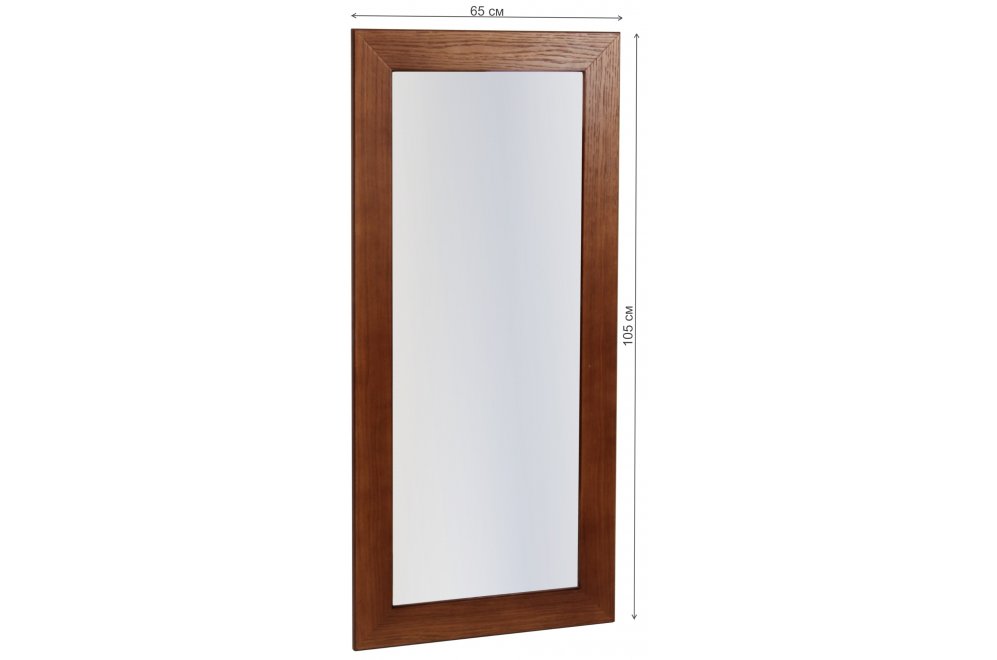 Зеркало навесное Берже 24-105 темно-коричневое