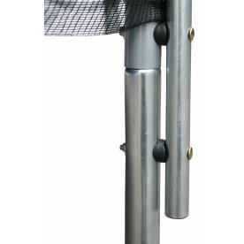 Батут с защитной сеткой AL-in244-blue