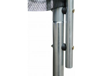 Батут с защитной сеткой AL-out360-blue