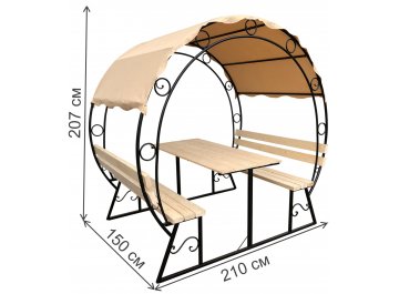 Беседка Подкова