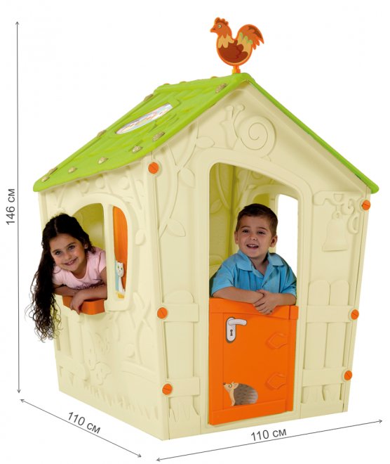 Детский домик Sunny House бежевый