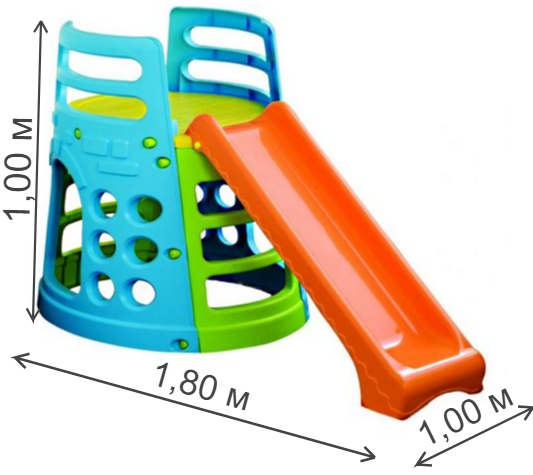 Детская горка Башня 377