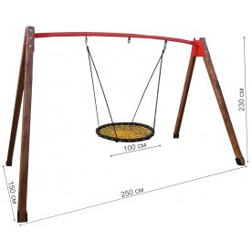 Качели-гнездо HITs100
