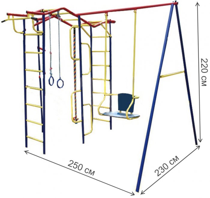 Детский спортивный комплекс Пионер - Вираж дачный