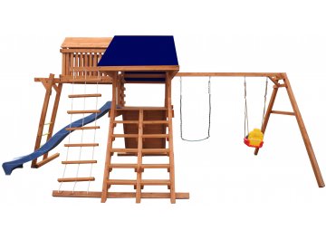 Уличная игровая площадка для детей Можга Красная звезда Р985 тент