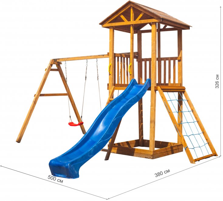 Детская площадка Можга Красная звезда СГ1-Р926-Р912