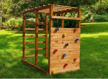 Детский спортивный комплекс для дачи Можга красная звезда Р929