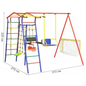 Детский спортивный комплекс ДСК Игромания-7 Атлет дачный КМС-407