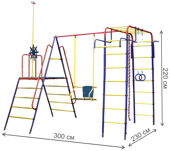 Детский спортивный комплекс Пионер - Морячок дачный